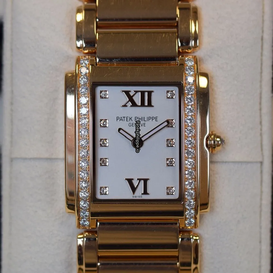 Patek Philippe Rose Gold Case Quartz