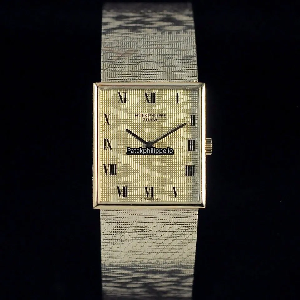Alternative view of Patek Philippe Jan-50 23x26MM White Gold Case Manual Winding
