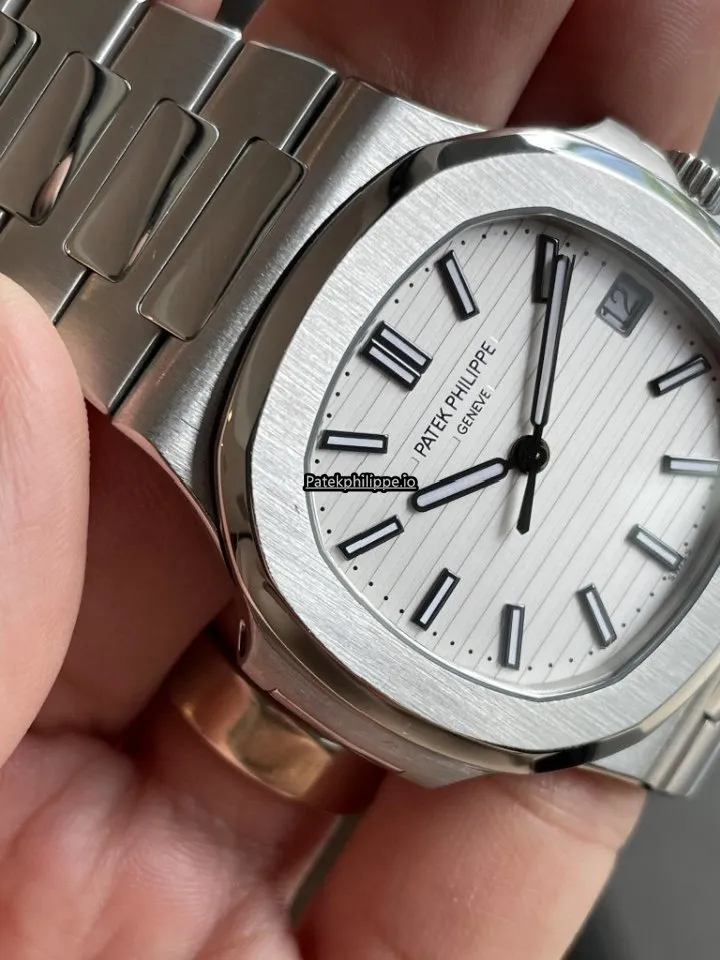 Alternative view of Patek Philippe Nautilus 5711/1a-011 40x38MM Steel Case Automatic