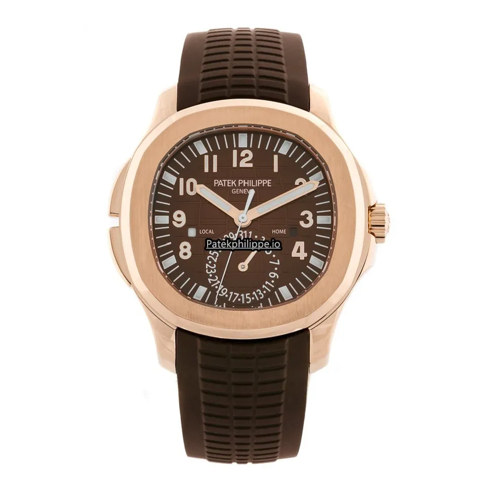 Patek Philippe Aquanaut 5164r-001 40.8MM Rose Gold Case Automatic