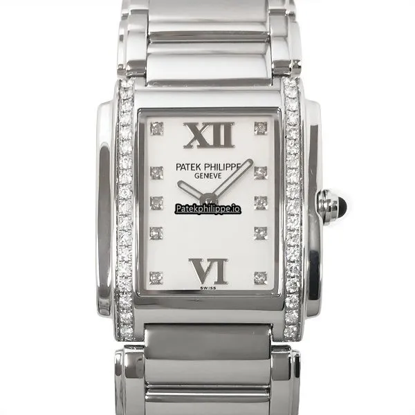 Patek Philippe Twenty-4 4910/10a-011 25x30MM Steel Case Quartz