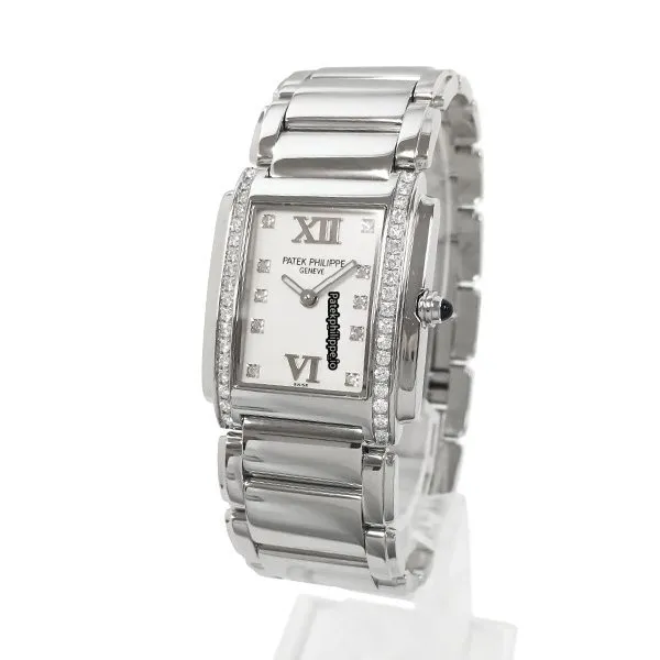 Alternative view of Patek Philippe Twenty-4 4910/10a-011 25x30MM Steel Case Quartz