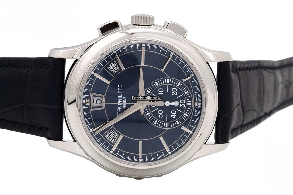 Alternative view of Patek Philippe Annual Calendar 5905p-001 42MM Platinum Case Automatic