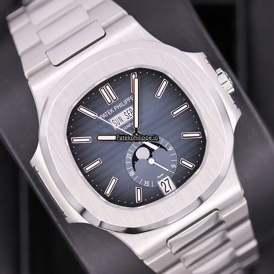 Alternative view of Patek Philippe Nautilus 5726/1a-014 40.5MM Steel Case Automatic