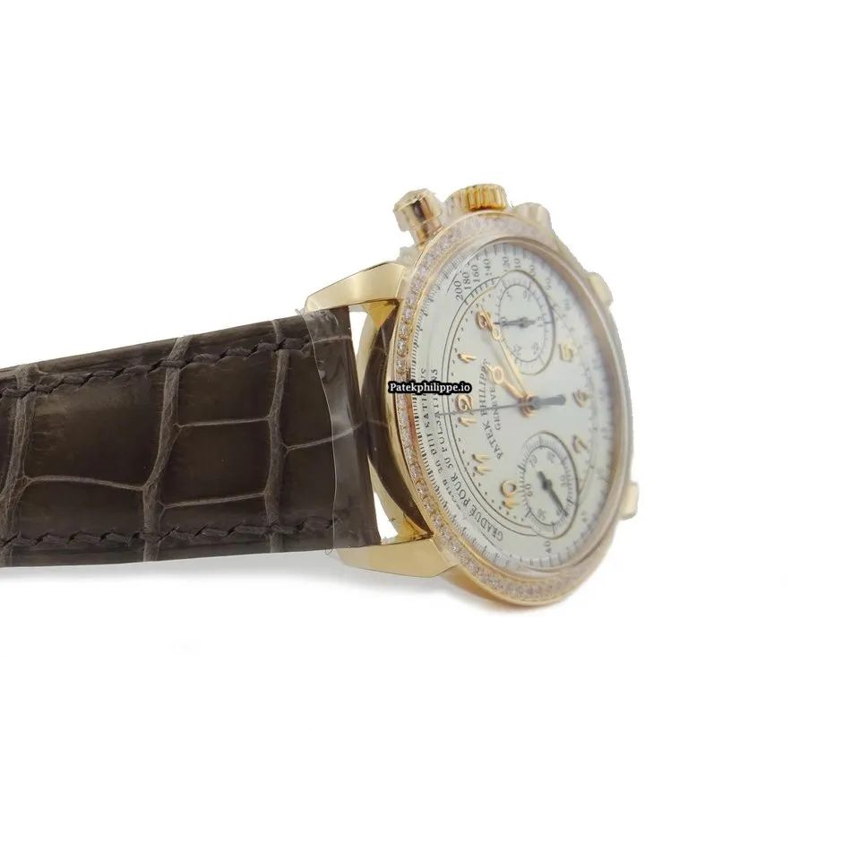 Alternative view of Patek Philippe Chronograph 7150/250r-001 38MM Rose Gold Case Manual Winding