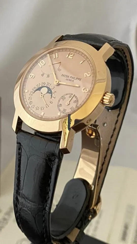 Patek Philippe Complications 5055r Rose Gold Case Automatic