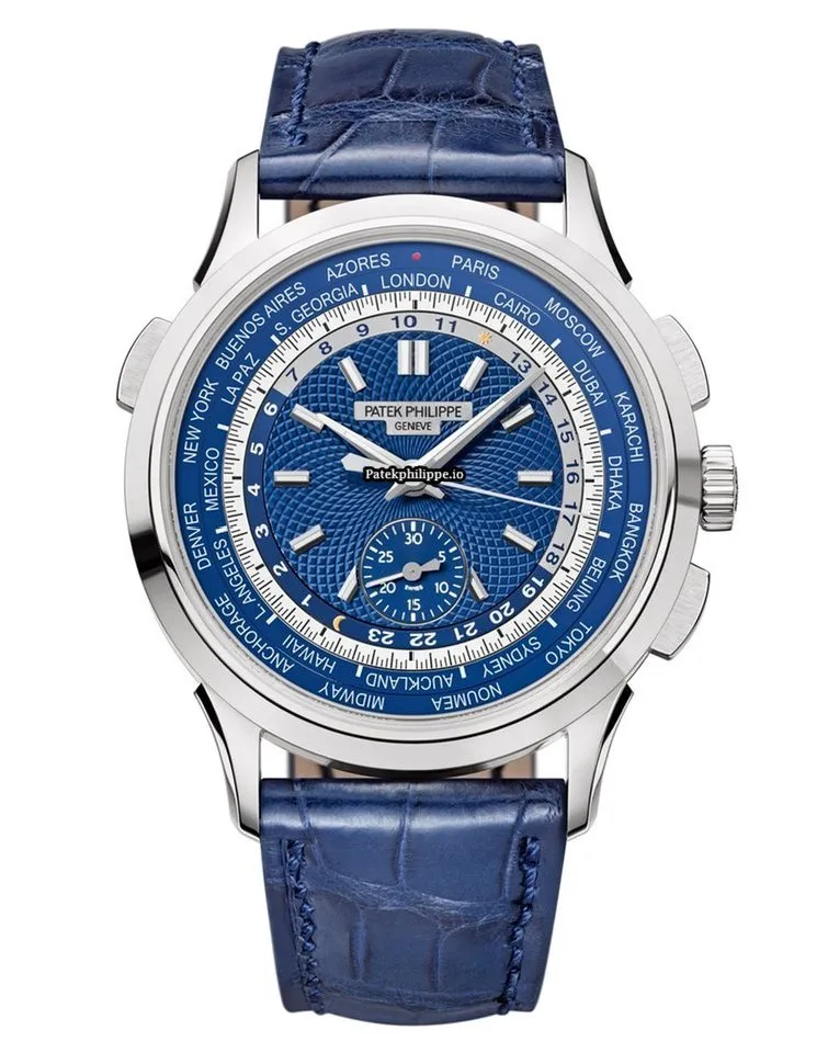 Patek Philippe Complications Chronograph 5930g-010 39.5MM White Gold Case Automatic Movement