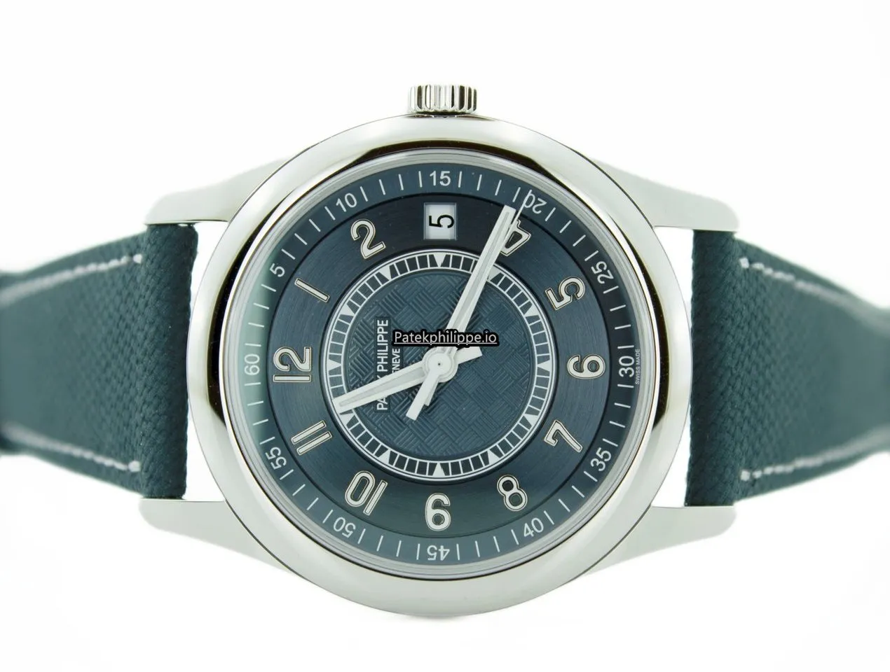 Alternative view of Patek Philippe Calatrava 6007a-001 40MM Steel Case Automatic