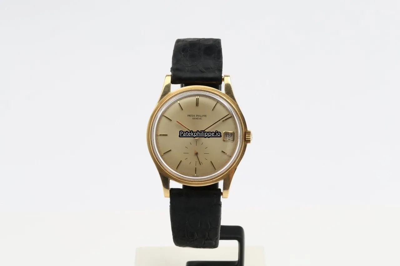 Patek Philippe Calatrava 3445 35MM Yellow Gold Case Manual Winding