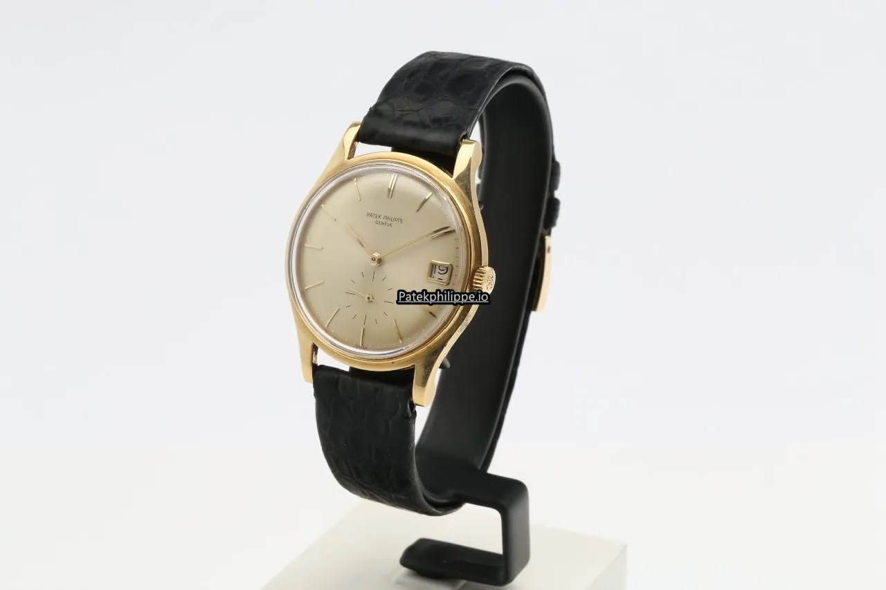 Alternative view of Patek Philippe Calatrava 3445 35MM Yellow Gold Case Manual Winding
