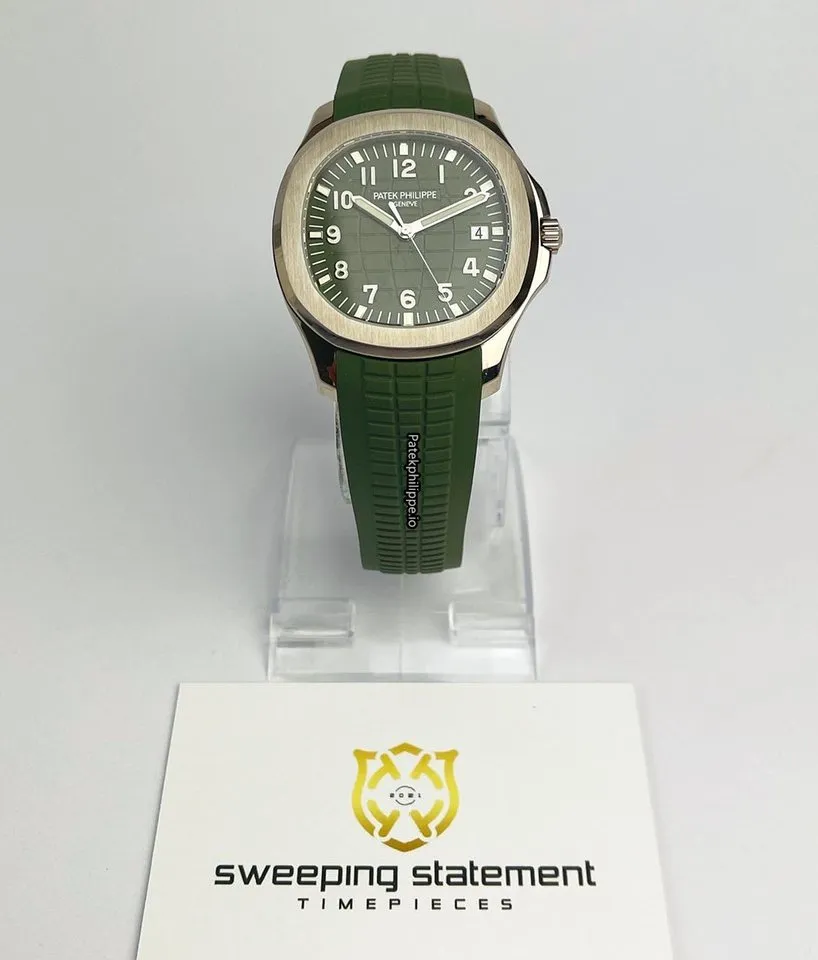 Patek Philippe Aquanaut 5168g-010 42.2MM White Gold Case Automatic