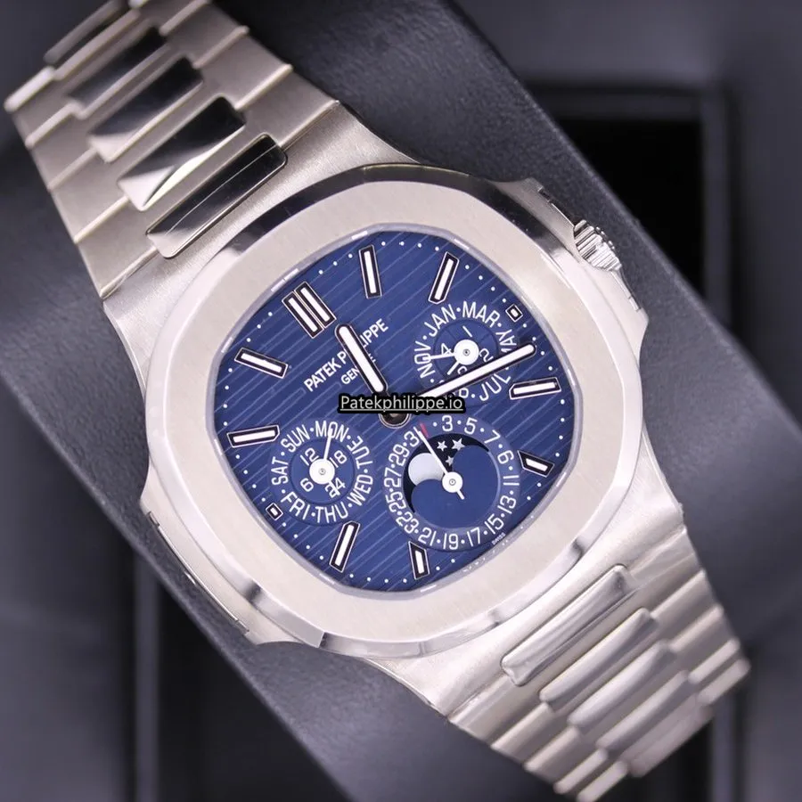 Alternative view of Patek Philippe Nautilus 5740/1g-001 40MM White Gold Case Automatic