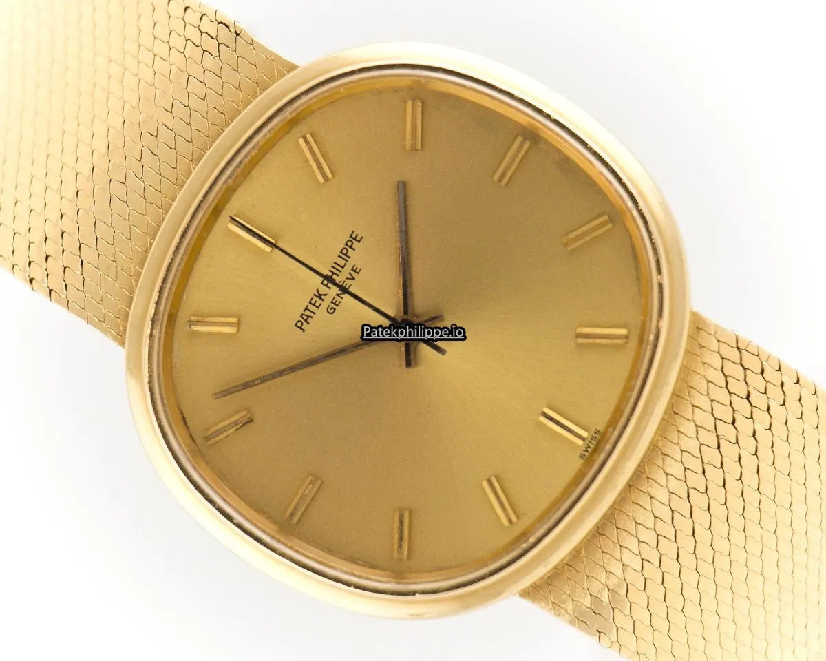 Patek Philippe Golden Ellipse 3586 32x27MM Yellow Gold Case Manual Winding
