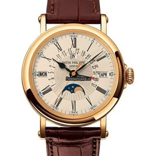 Patek Philippe Perpetual Calendar 5159j-001 38MM Yellow Gold Case Automatic