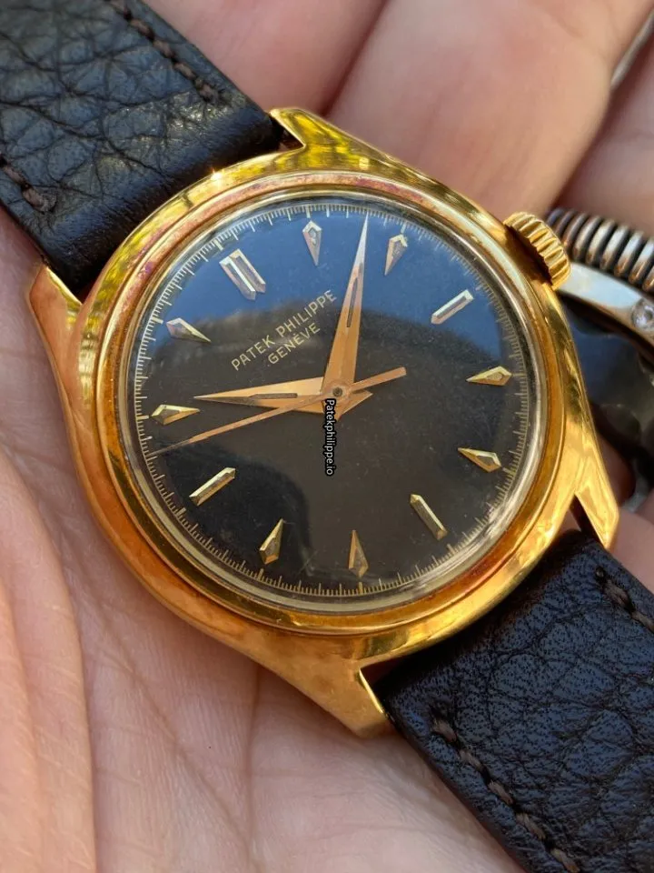 Patek Philippe Calatrava 2533 35MM Yellow Gold Case Manual Winding