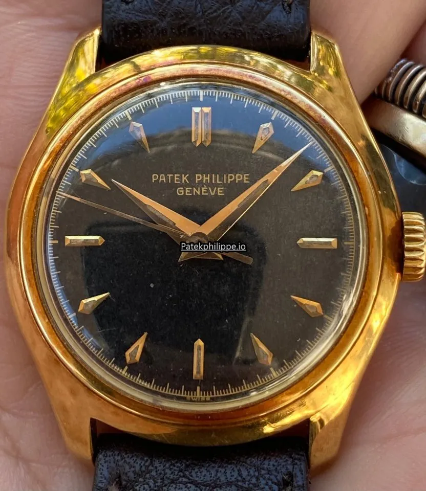 Alternative view of Patek Philippe Calatrava 2533 35MM Yellow Gold Case Manual Winding
