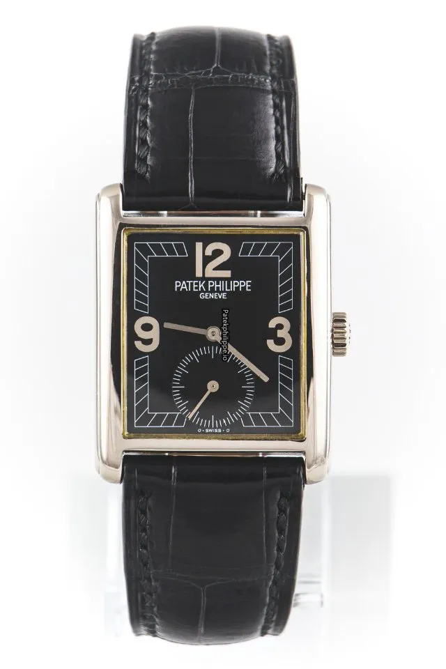 Alternative view of Patek Philippe Gondolo 5014g 27,5x35MM White Gold Case