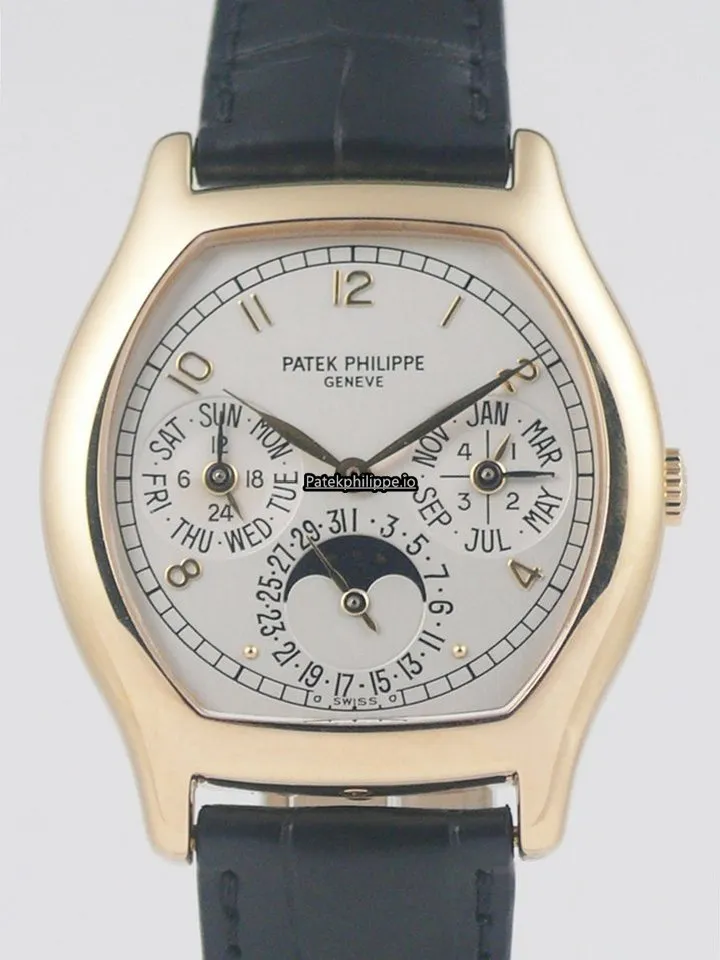 Patek Philippe Perpetual Calendar 5040j 36x43MM Yellow Gold Case Automatic