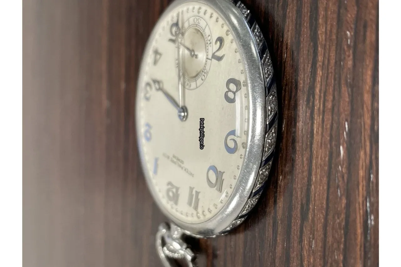 Alternative view of Patek Philippe 44MM Platinum Case Manual Winding