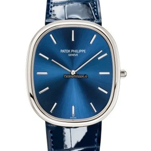 Patek Philippe Golden Ellipse 5738p-001 34.5x39.5MM Platinum Case Automatic
