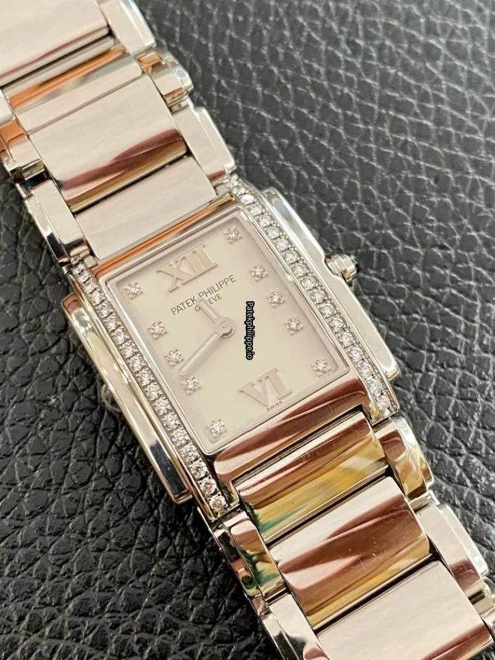 Alternative view of Patek Philippe Twenty-4 4910/10a-011 25x30MM Steel Case Quartz