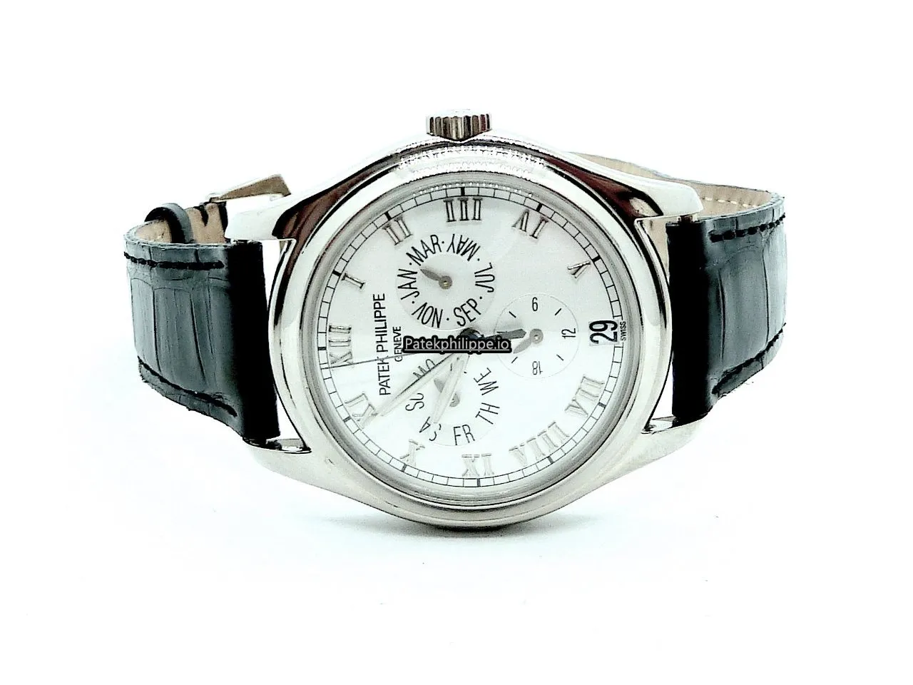 Patek Philippe Annual Calendar 5035g 37MM White Gold Case Automatic