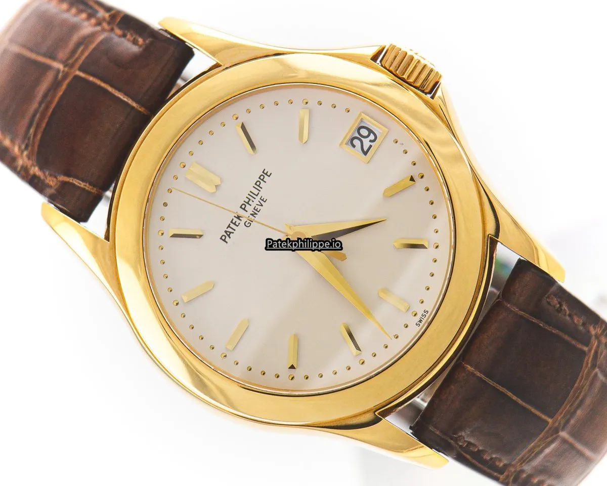 Patek Philippe Calatrava 5107j 37MM Yellow Gold Case Automatic