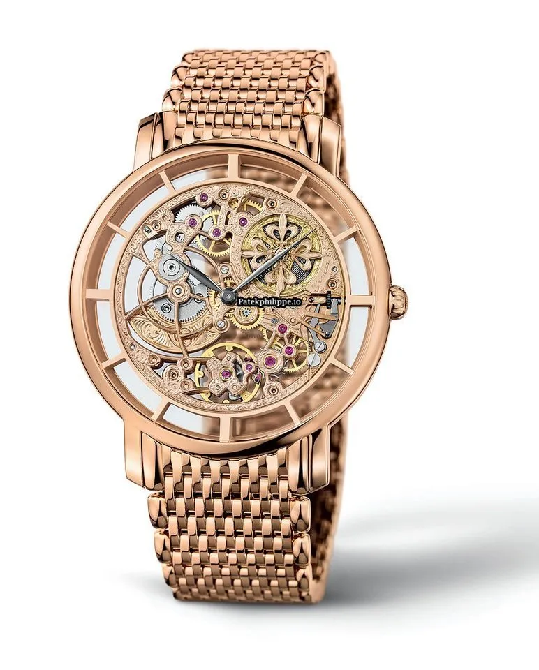 Patek Philippe Complications 5180/1r-001 39MM Rose Gold Case Automatic