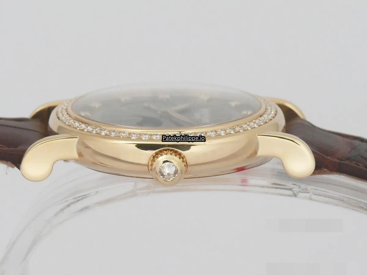 Alternative view of Patek Philippe Calatrava 4858j 29MM Yellow Gold Case Manual Winding