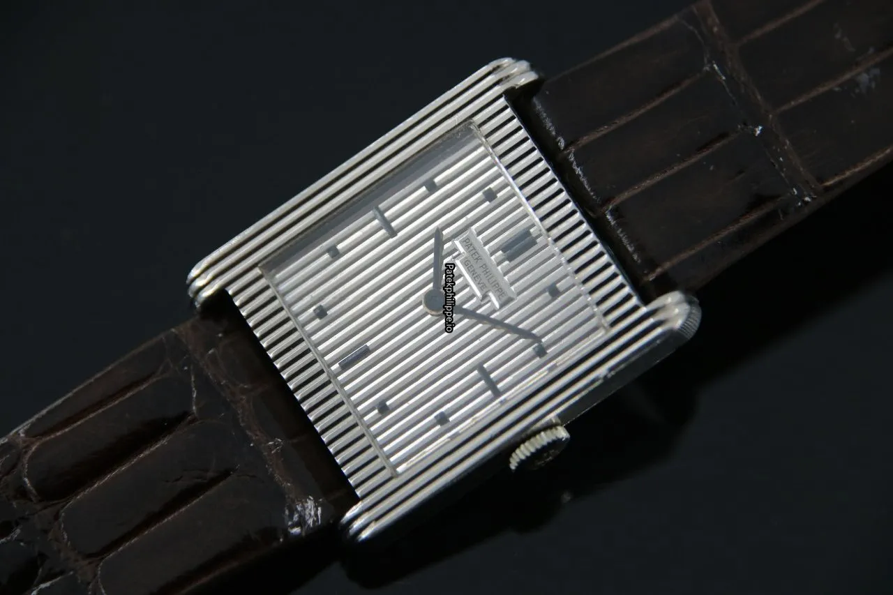 Alternative view of Patek Philippe Gondolo Ref. 3467 26MM White Gold Case