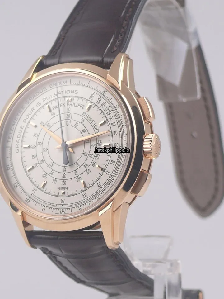 Alternative view of Patek Philippe Chronograph 5975r-001 40MM Rose Gold Case Automatic