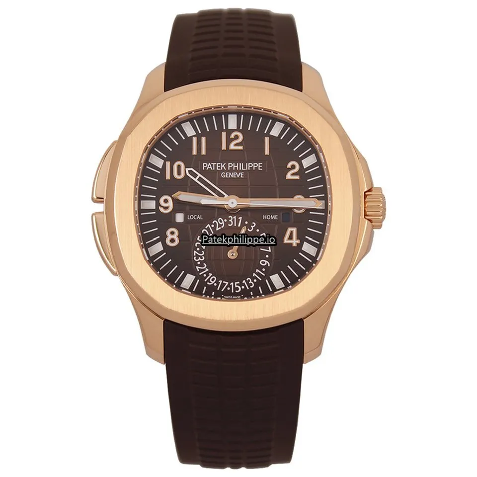 Patek Philippe Aquanaut 5164r-001 40.8MM Rose Gold Case Automatic