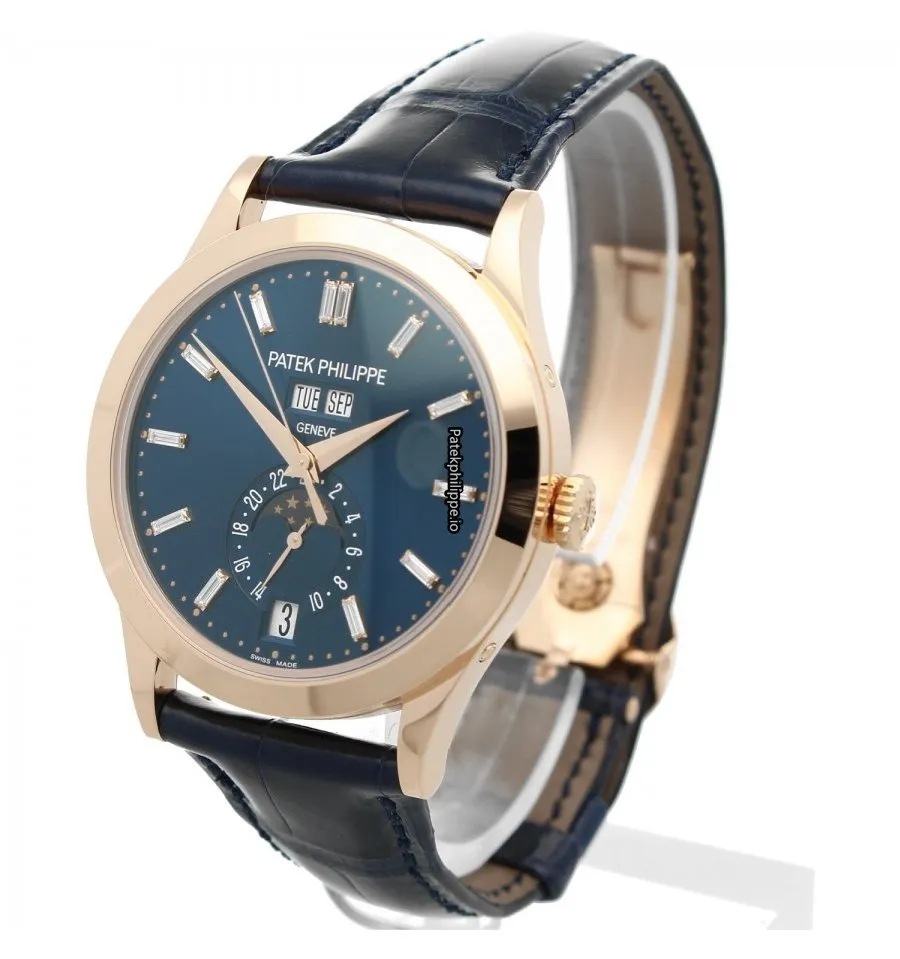 Alternative view of Patek Philippe Annual Calendar 5396r-015 38.5MM Rose Gold Case Automatic