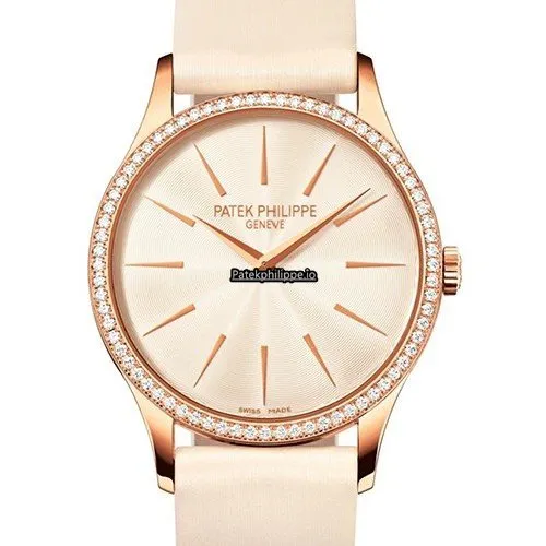 Patek Philippe Calatrava 4897r-010 33MM Rose Gold Case Manual Winding
