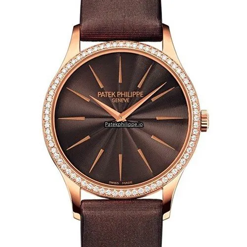 Patek Philippe Calatrava 4897r-001 33MM Rose Gold Case Manual Winding