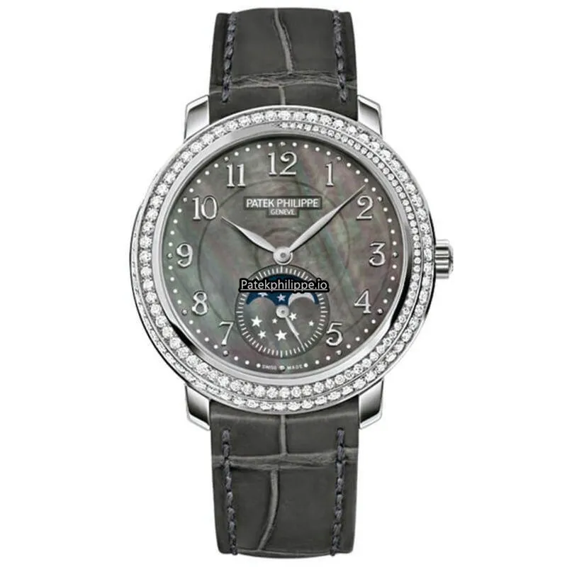 Patek Philippe Complications 4968g-001 33.3MM White Gold Case Manual Winding
