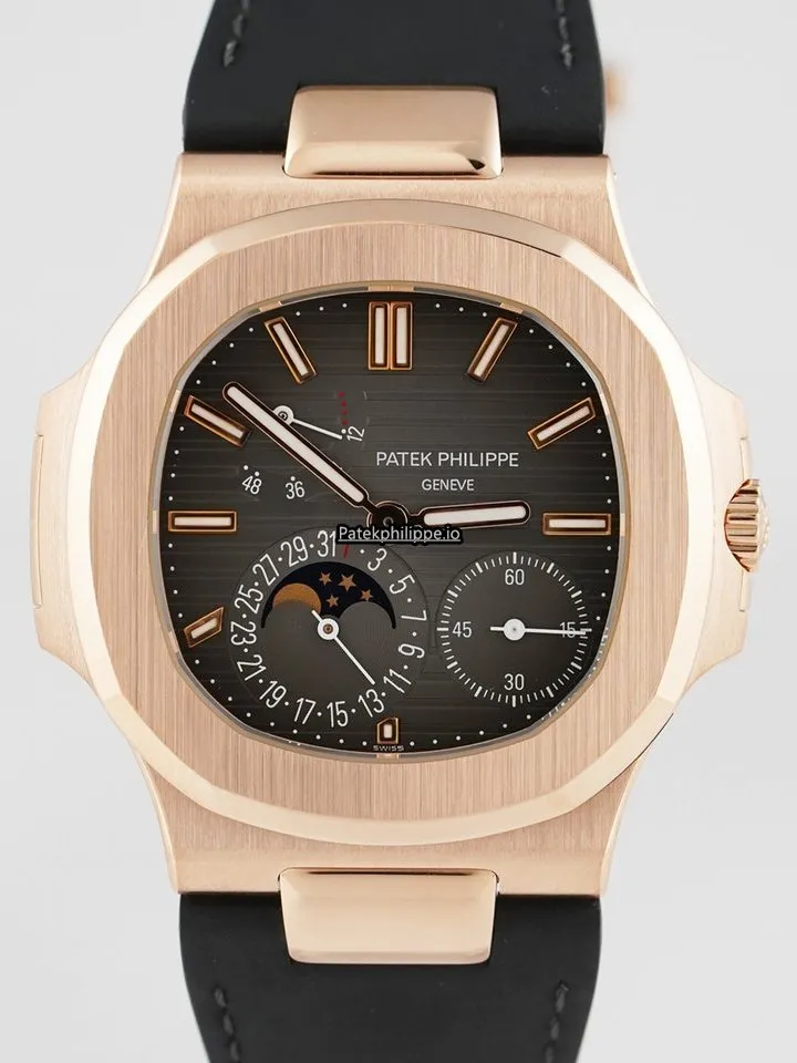 Patek Philippe Nautilus 5712r-001 42MM Rose Gold Case Automatic