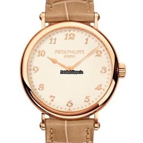 Patek Philippe Calatrava 7200r-001 34.6MM Rose Gold Case Automatic