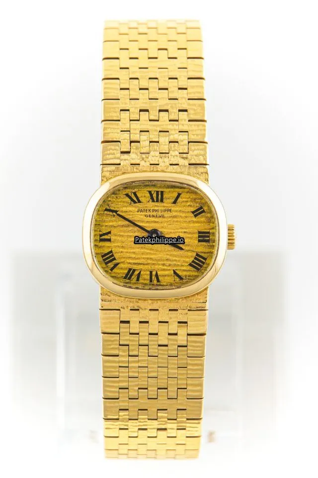 Alternative view of Patek Philippe Golden Ellipse Jan-71 20MM Yellow Gold Case Manual Winding