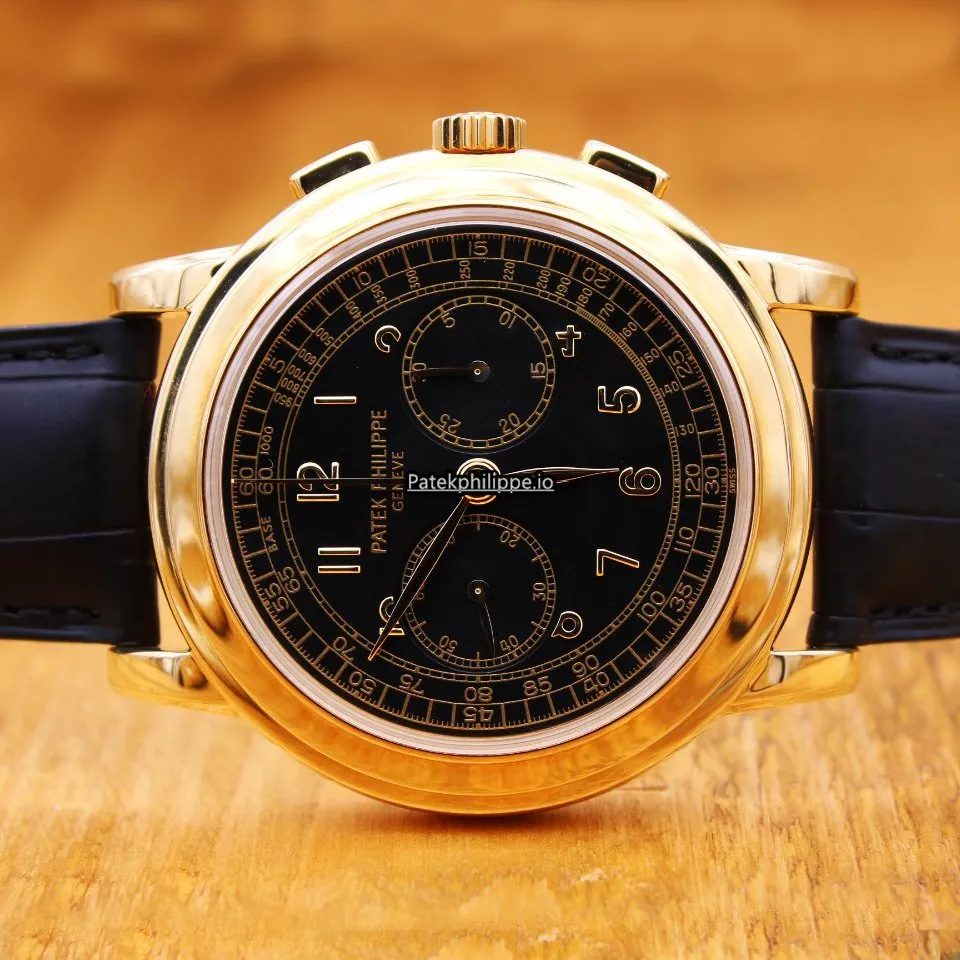 Patek Philippe Chronograph 5070j-001 42MM Yellow Gold Case Manual Winding