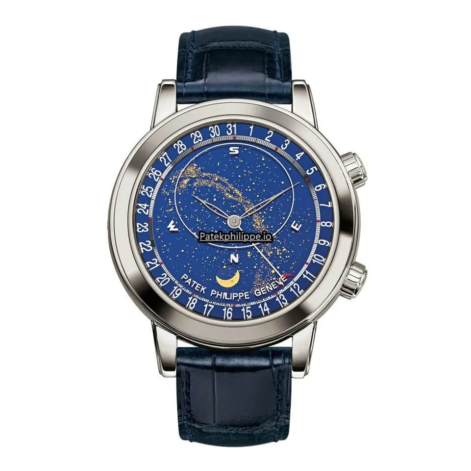 Patek Philippe Celestial 6102p-001 44MM Platinum Case Automatic