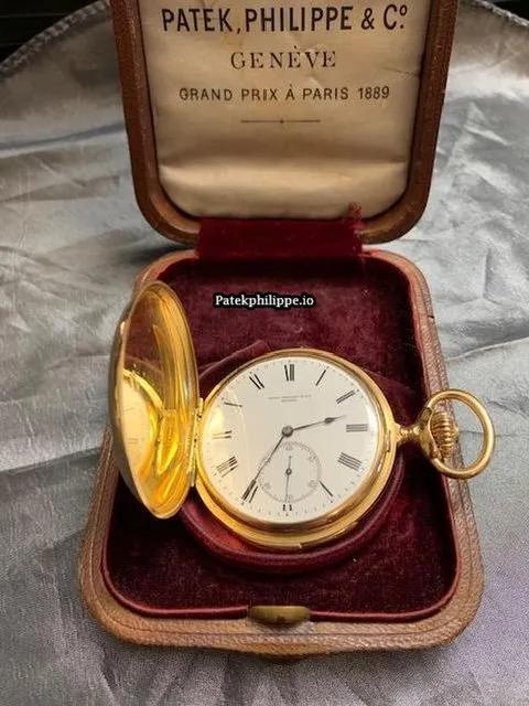 Patek Philippe 80.117 Rose Gold Case Manual Winding