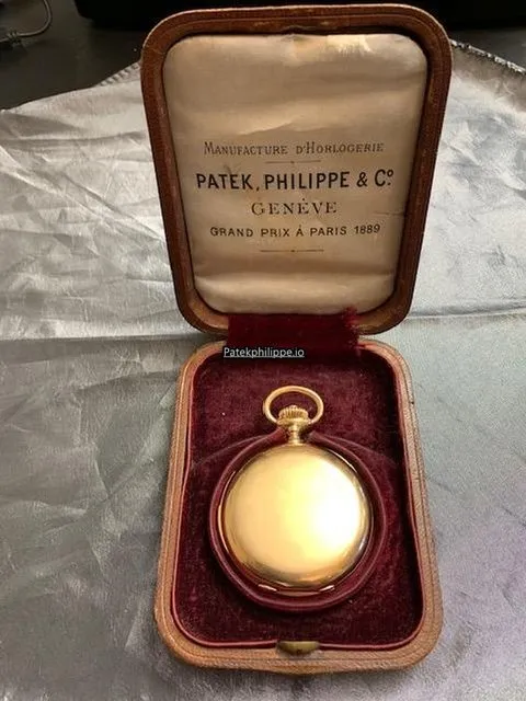 Alternative view of Patek Philippe 80.117 Rose Gold Case Manual Winding