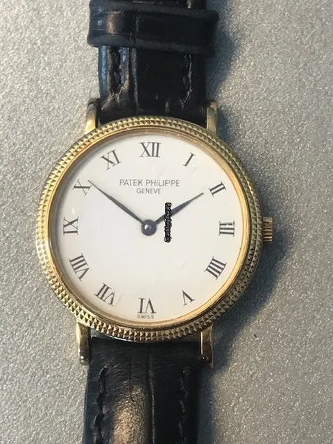 Patek Philippe Calatrava 4819 25MM Yellow Gold Case Quartz