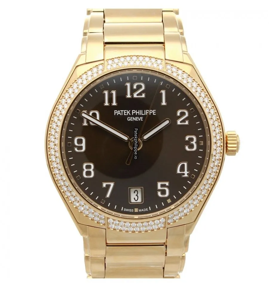 Alternative view of Patek Philippe Twenty-4 7300-1200r-001 36MM Rose Gold Case Automatic