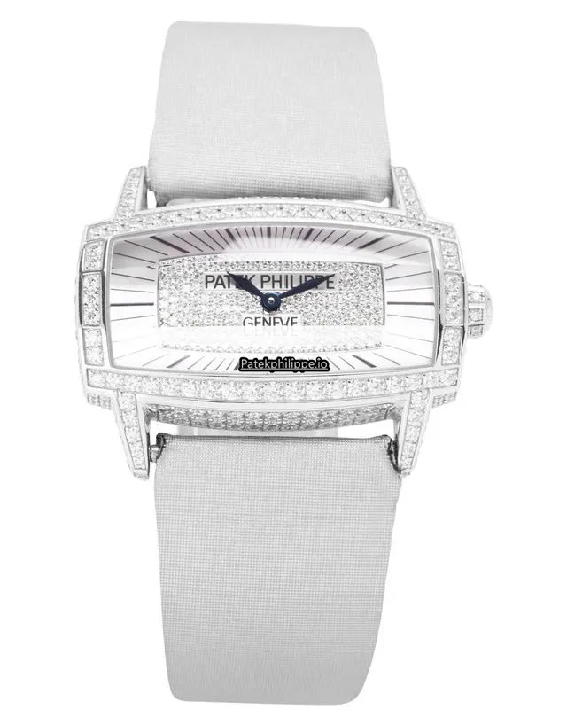 Alternative view of Patek Philippe Gondolo 4982g 37MM White Gold Case Quartz