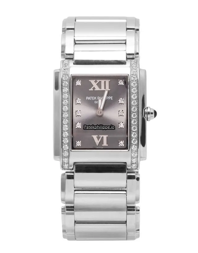 Alternative view of Patek Philippe Twenty-4 4910/10a 25MM Steel Case Quartz