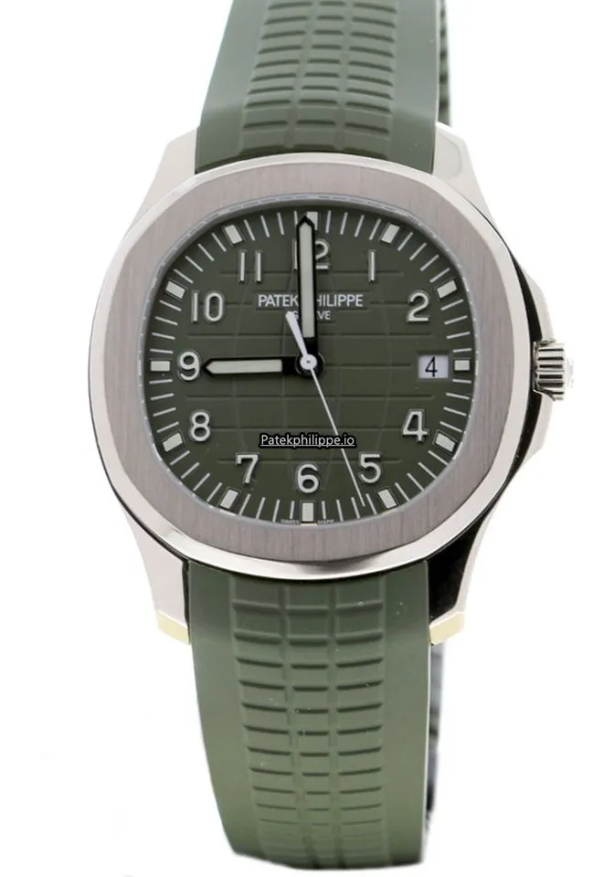 Patek Philippe Aquanaut 5168g-010 42.2MM White Gold Case Automatic