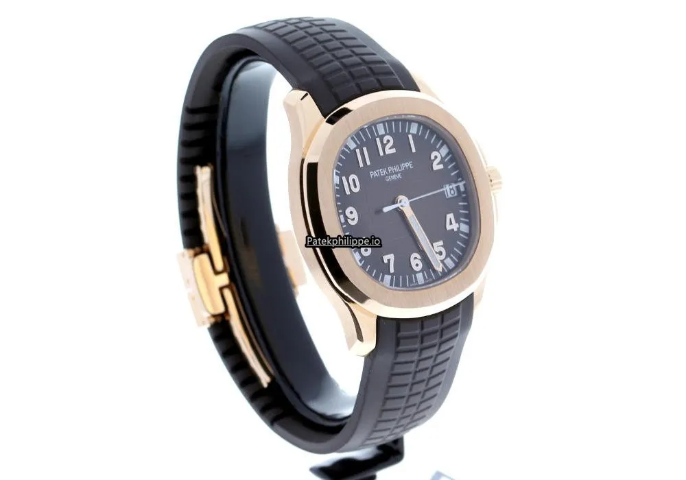 Alternative view of Patek Philippe Aquanaut 5167r-001 40MM Red Gold Case Automatic