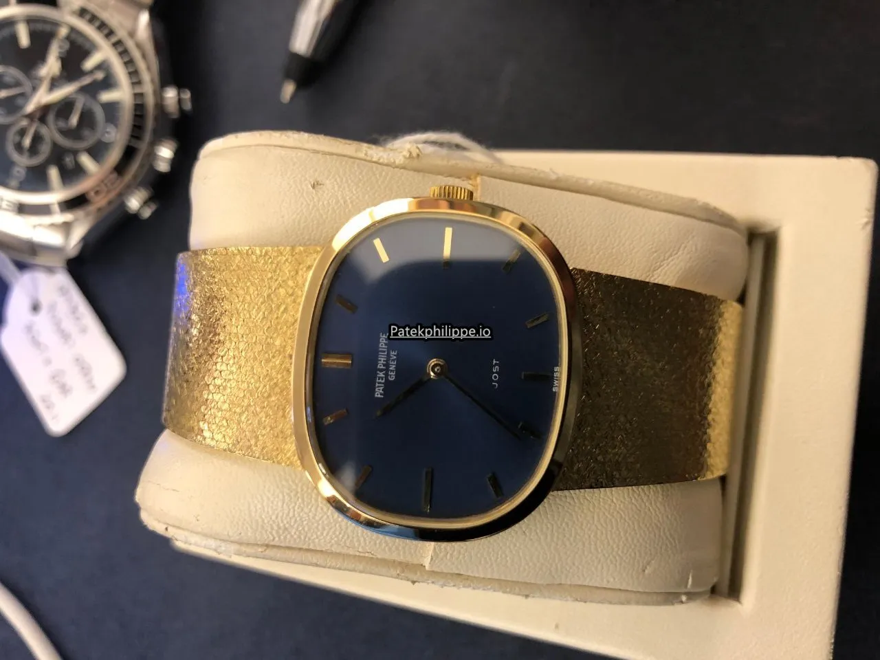 Patek Philippe Golden Ellipse 3545 32x27MM Yellow Gold Case Manual Winding